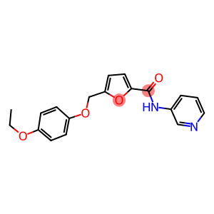 5-[(4-ethoxyphenoxy)methyl]-N-pyridin-3-yl-2-furamide