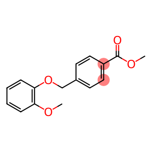 methyl 4-(2-methoxyphenoxymethyl)benzoate