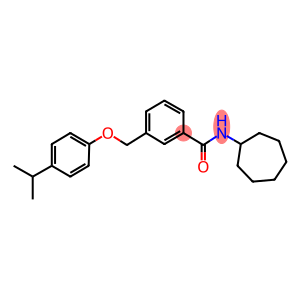 N-cycloheptyl-3-[(4-isopropylphenoxy)methyl]benzamide