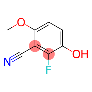 Benzonitrile, 2-fluoro-3-hydroxy-6-methoxy- (9CI)