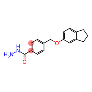 4-[(2,3-dihydro-1H-inden-5-yloxy)methyl]benzohydrazide