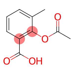2-acetoxy-m-toluic acid