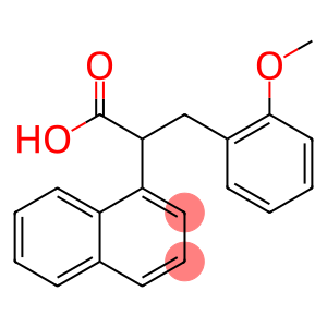 1-Naphthaleneacetic acid, α-[(2-methoxyphenyl)methyl]-