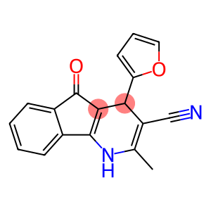 4-(furan-2-yl)-2-methyl-5-oxo-1H,4H,5H-indeno[1,2-b]pyridine-3-carbonitrile