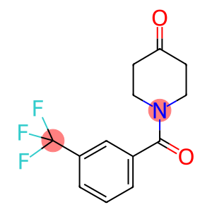 1-[3-(trifluoromethyl)benzoyl]piperidin-4-one