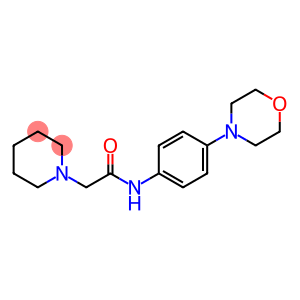 N-(4-MORPHOLINOPHENYL)-2-PIPERIDINOACETAMIDE