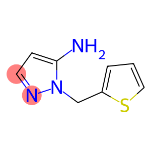 1H-Pyrazol-5-amine, 1-(2-thienylmethyl)-