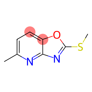 5-甲基-2-(甲巯基)恶唑并[4,5-B]吡啶
