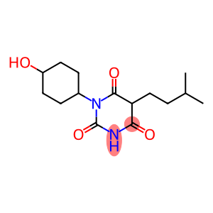 1-(4-Hydroxycyclohexyl)-5-isopentylbarbituric acid