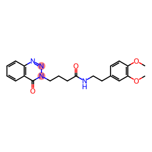 N-(3,4-dimethoxyphenethyl)-4-(4-oxobenzo[d][1,2,3]triazin-3(4H)-yl)butanamide