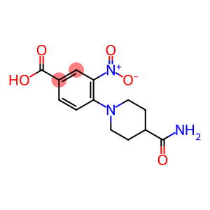 3-NITRO-4-(PIPERIDIN-4-CARBOXAMIDE-1-YL)BENZOIC ACID
