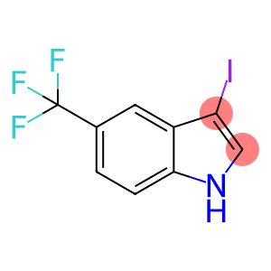 3-Iodo-5-(trifluoromethyl)-1H-indole