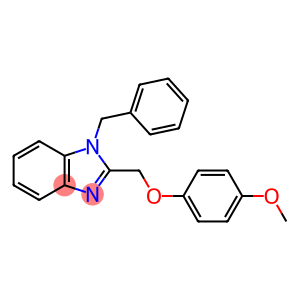1-benzyl-2-((4-methoxyphenoxy)methyl)-1H-benzo[d]imidazole