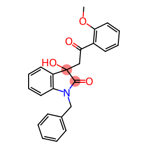 1-benzyl-3-hydroxy-3-[2-(2-methoxyphenyl)-2-oxoethyl]-1,3-dihydro-2H-indol-2-one