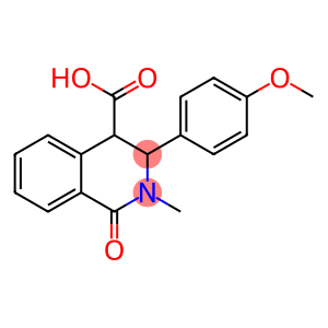 3-(4-甲氧苯基)-2-甲基-1-氧代-1,2,3,4-四氢4-异喹啉甲酸