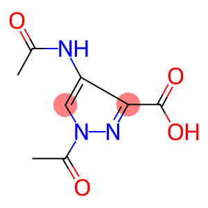 4-ACETAMIDO-1-ACETYLPYRAZOLE-3-CARBOXYLIC ACID