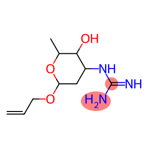 α-L-arabino-Hexopyranoside, 2-propen-1-yl 3-[(aminoiminomethyl)amino]-2,3,6-trideoxy-
