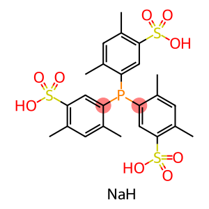 苯磺酸3′, 3′′, 3′′′-次膦基三[4,6-二甲基-三钠盐]