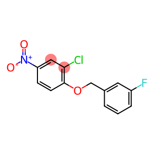 4-(3-Fluorobenzyloxy)-3-chloronitrobenzene
