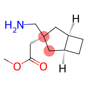 Bicyclo[3.2.0]heptane-3-acetic acid, 3-(aminomethyl)-, methyl ester, (1α,3α,5α)-