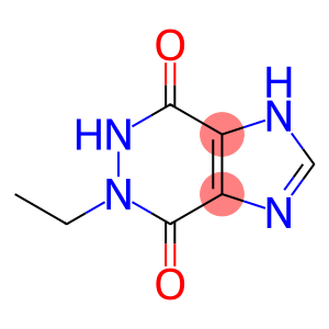 1H-Imidazo[4,5-d]pyridazine-4,7-dione,  5-ethyl-5,6-dihydro-  (9CI)