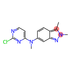 N-(2-chloropyrimidin-4-yl)-N,2,3-trimethylindazol-6-amine