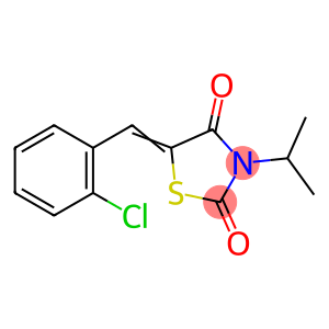 5-(2-chlorobenzylidene)-3-isopropyl-1,3-thiazolidine-2,4-dione