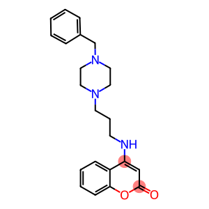4-{[3-(4-benzyl-1-piperazinyl)propyl]amino}-2H-chromen-2-one