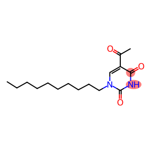 5-acetyl-1-decylpyrimidine-2,4(1H,3H)-dione