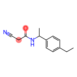 Acetamide, 2-cyano-N-[1-(4-ethylphenyl)ethyl]- (9CI)