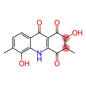 2,5-Dihydroxy-3,6-dimethyl-1,4,9(10H)-acridinetrione