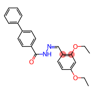 N'-(2,4-diethoxybenzylidene)[1,1'-biphenyl]-4-carbohydrazide