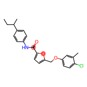 N-(4-sec-butylphenyl)-5-[(4-chloro-3-methylphenoxy)methyl]-2-furamide