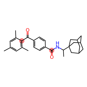 N-[1-(1-adamantyl)ethyl]-4-(mesitylcarbonyl)benzamide