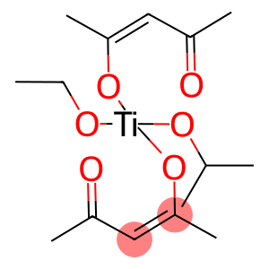 Bis(acetylactote) ethoxide isopropoxide titanium