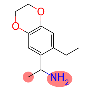 1,4-Benzodioxin-6-methanamine,7-ethyl-2,3-dihydro-alpha-methyl-(9CI)