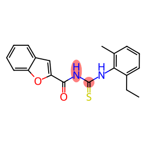 N-(1-benzofuran-2-ylcarbonyl)-N'-(2-ethyl-6-methylphenyl)thiourea