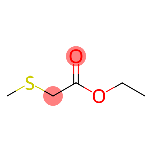 (Methylthio)acetic  acid  ethyl  ester,  Ethyl  α-(methylthio)acetate