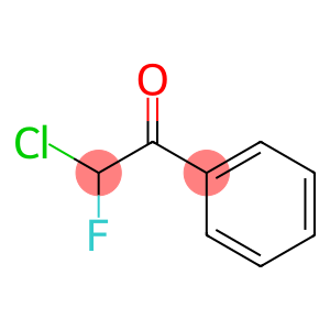 Ethanone, 2-chloro-2-fluoro-1-phenyl- (9CI)