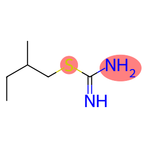 Carbamimidothioic acid 2-methylbutyl ester
