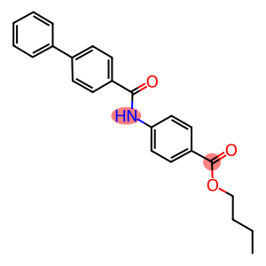 butyl 4-[([1,1'-biphenyl]-4-ylcarbonyl)amino]benzoate