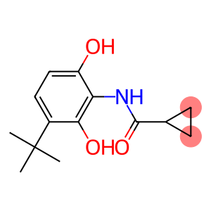 Cyclopropanecarboxamide, N-[3-(1,1-dimethylethyl)-2,6-dihydroxyphenyl]-