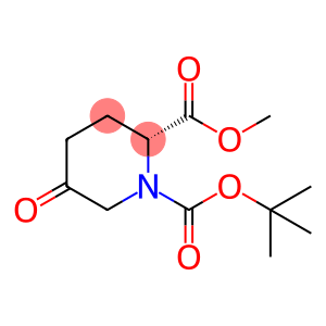 methyl (R)-N-(tert-butoxycarbonyl)-5-oxopiperidine-2-carboxylate