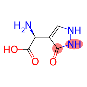 1H-Pyrazole-4-acetic acid, alpha-amino-2,3-dihydro-3-oxo-, (alphaS)- (9CI)