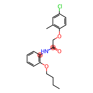 N-(2-butoxyphenyl)-2-(4-chloro-2-methylphenoxy)acetamide
