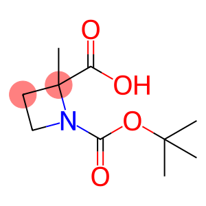 1,2-Azetidinedicarboxylic acid, 2-methyl-, 1-(1,1-dimethylethyl) ester