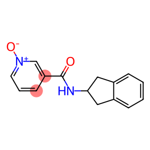 3-Pyridinecarboxamide,N-(2,3-dihydro-1H-inden-2-yl)-,1-oxide(9CI)
