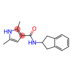 1H-Pyrrole-3-carboxamide,N-(2,3-dihydro-1H-inden-2-yl)-2,5-dimethyl-(9CI)