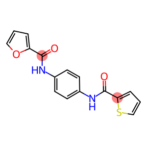 N-{4-[(2-thienylcarbonyl)amino]phenyl}-2-furamide