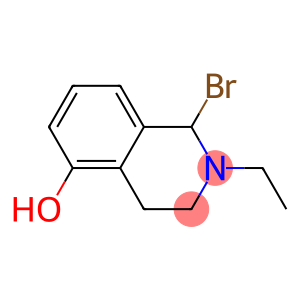 2-ethyl-3,4-dihydro-1H-isoquinolin-5-ol bromide